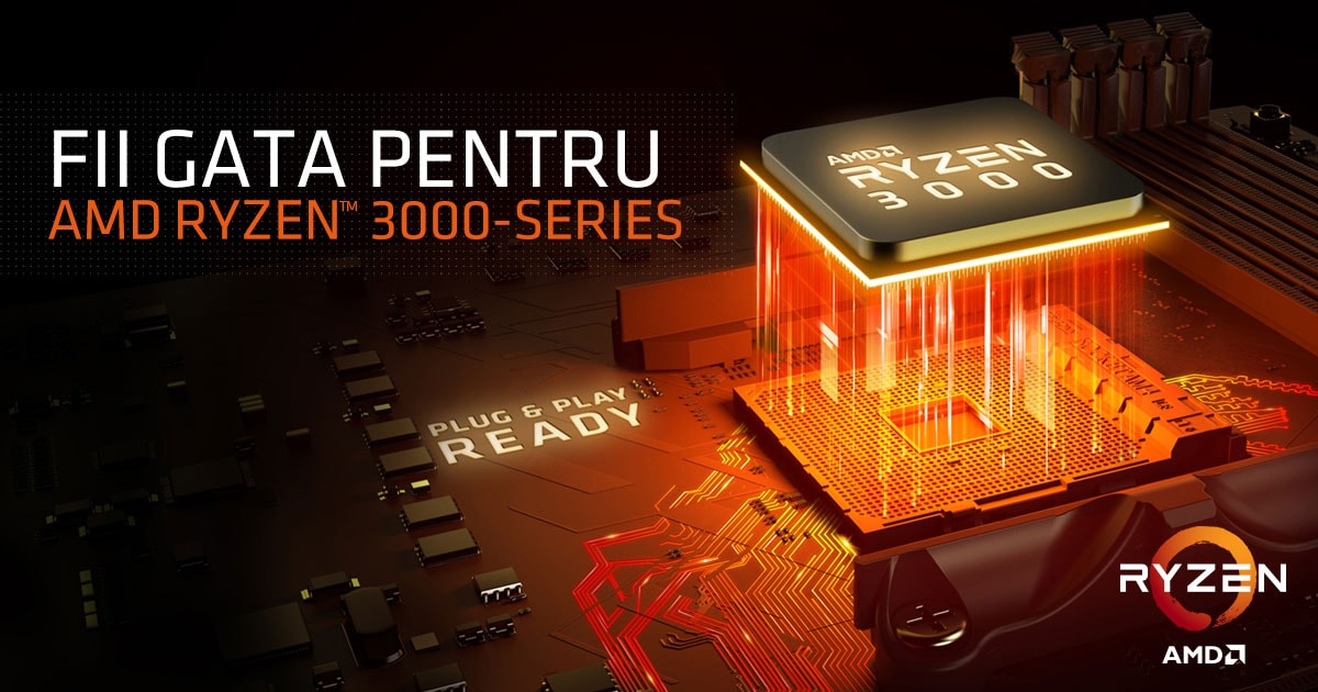 Procesor AMD Ryzen 7 3700X, 3.6GHz/4.4GHz, Socket AM4, 100
